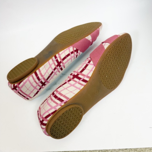 Vivaia Almond Toe Knotted Multi Colored Flats Size 40 - Picture 6 of 6